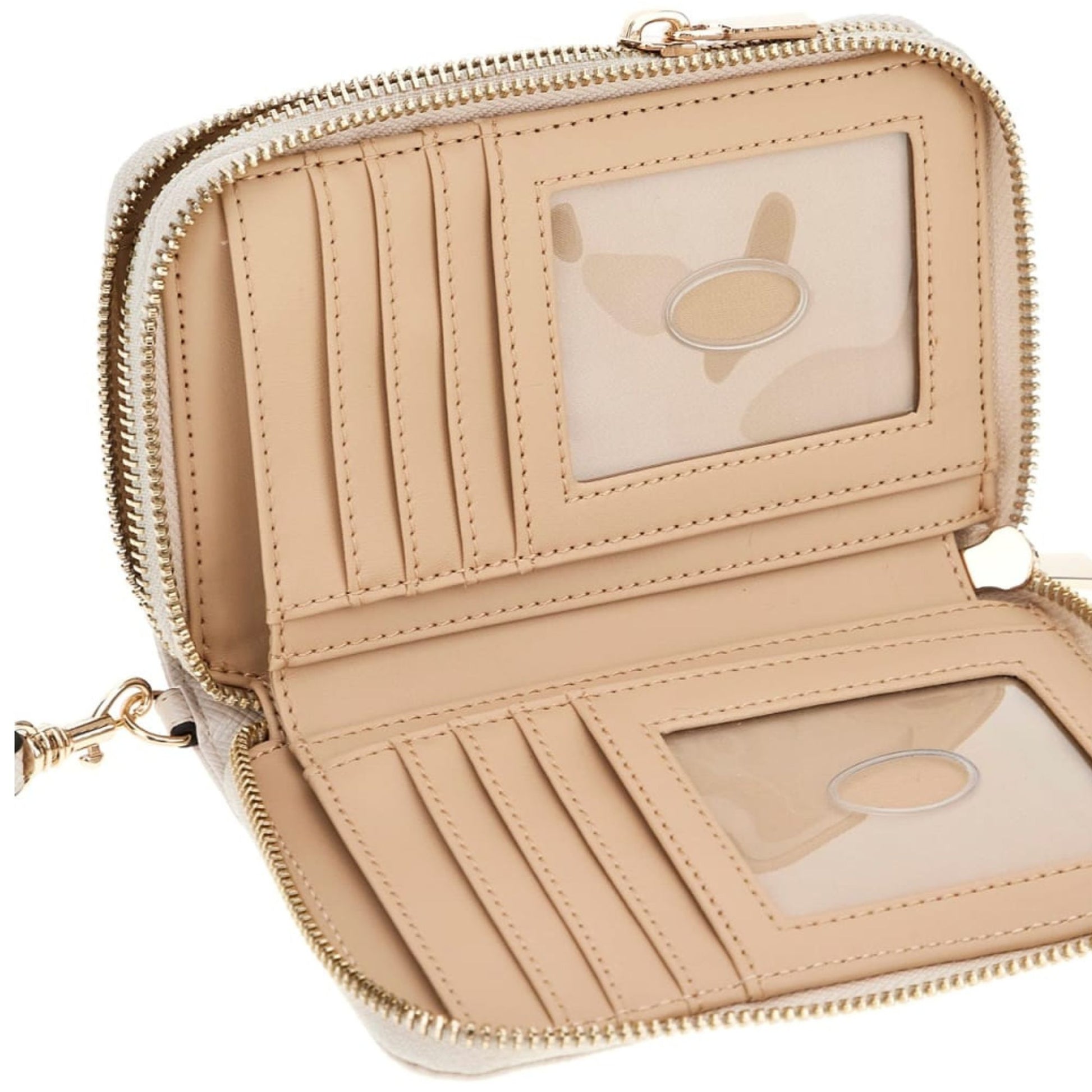 Guess Portafogli Laurel Slg Medium Double Zip SWZG8500164 - Marylou Shop