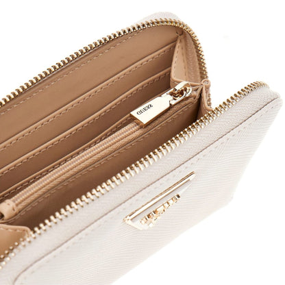 Guess Portafogli Laurel SLG Medium Zip Around SWZG8500140 - Marylou Shop