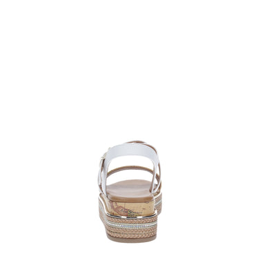Alviero martini Sandalo#colore_beige-bianco