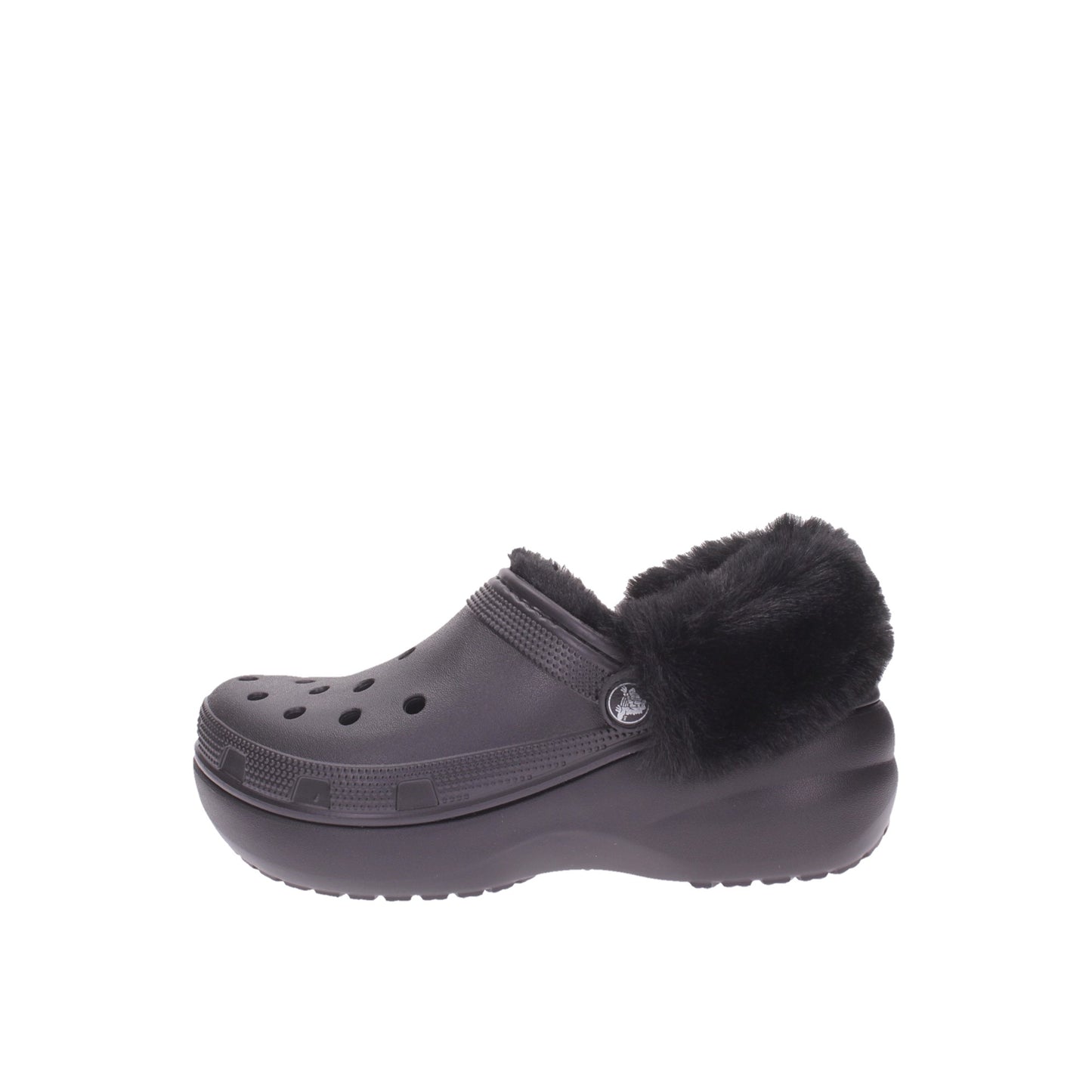 Crocs Sabot Classic Platform Fuzz Lined Cg - Marylou Shop