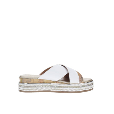 Alviero martini Sandalo#colore_beige-bianco