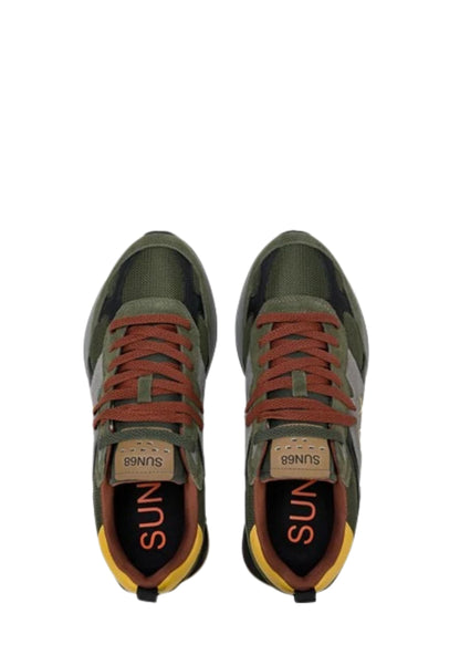 Sun68 Sneakers#colore_verde-militare