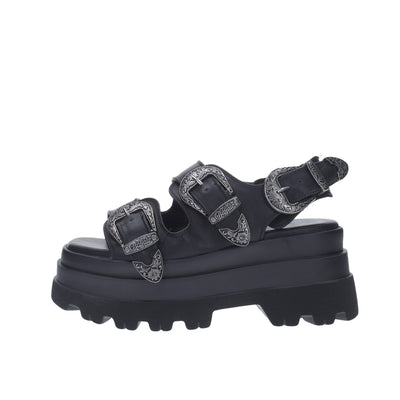 Buffalo Sandalo#colore_nero