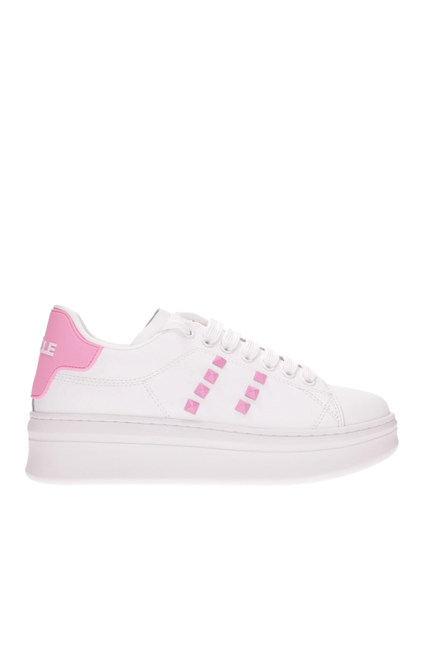 Gaelle Sneakers#colore_bianco-rosa