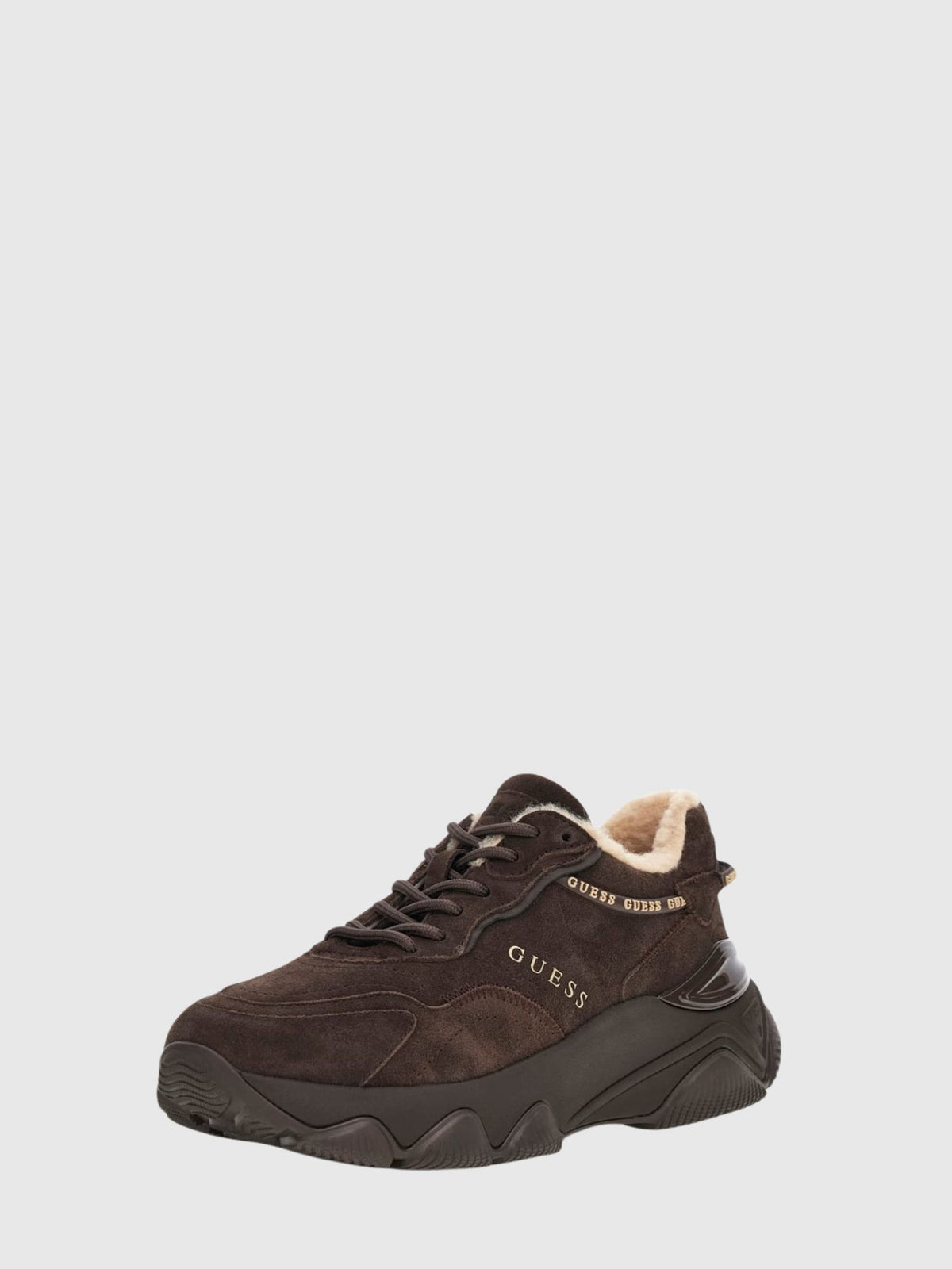 Guess Sneakers#colore_marrone