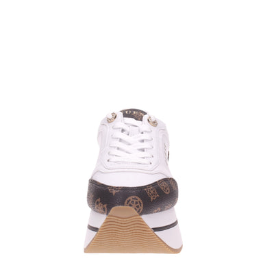 Guess Sneakers#colore_bianco-marrone