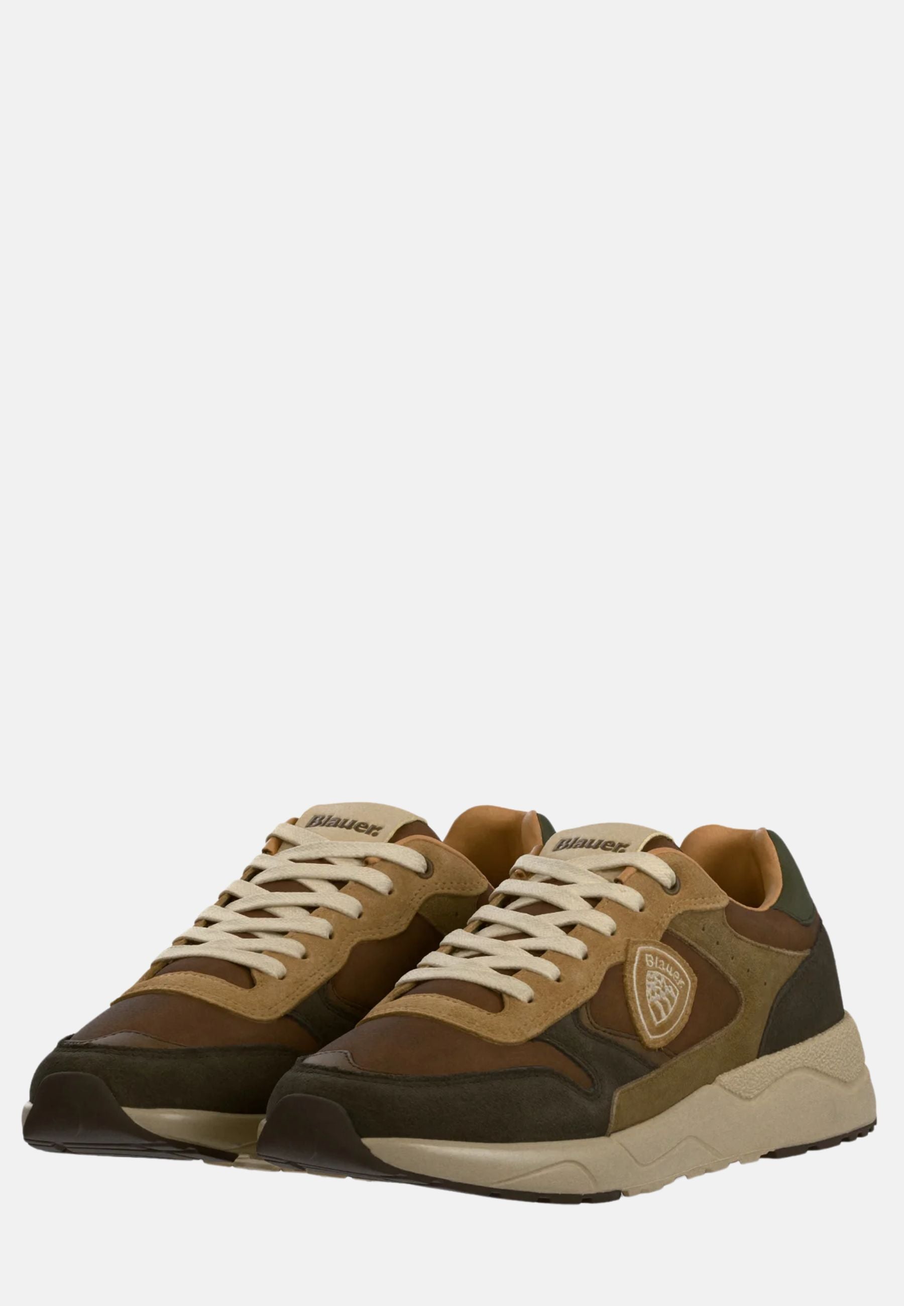 Blauer Sneakers#colore_marrone