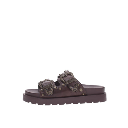 Buffalo Sandalo#colore_marrone