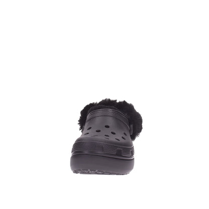 Crocs Sabot Classic Platform Fuzz Lined Cg - Marylou Shop