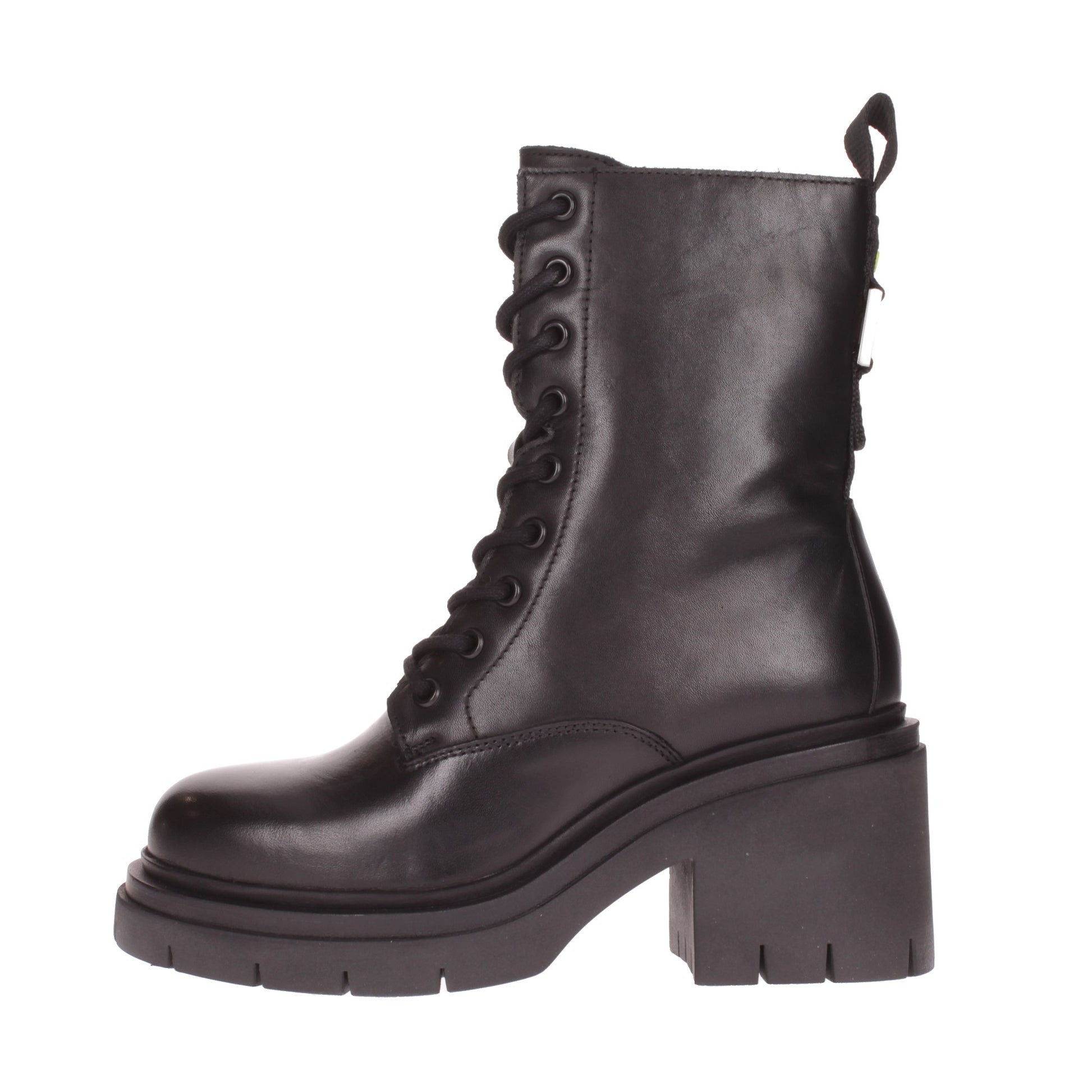 Blauer Tronchetto F2ZENDA01 LEA BLK - Marylou Shop