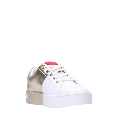 Love moschino Sneakers#colore_bianco-platino