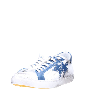 2 star Sneakers#colore_bianco-blu